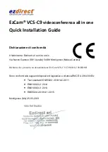 Preview for 1 page of Ezdirect EzCam VCS-C9 Quick Installation Manual