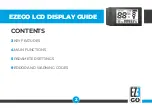 Preview for 2 page of EZE GO LCD DISPLAY Manual