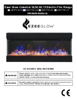 Preview for 1 page of Ezee Glow Celestial Owner'S Manual