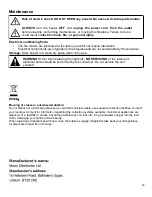 Предварительный просмотр 20 страницы Ezee Glow Mini Zara Owner'S Manual