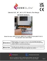 Preview for 1 page of Ezee Glow MZEFTCEL36 Owner'S Manual