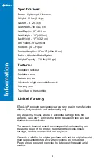 Preview for 2 page of EZee Life CH1043 Operating Instructions Manual