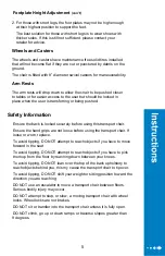 Preview for 5 page of EZee Life CH1043 Operating Instructions Manual