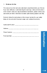 Preview for 3 page of EZee Life CH4061 Manual