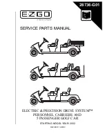 Preview for 1 page of Ezgo 2002 SHUTTLE 4 Service Manual