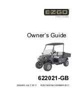 Ezgo 622021-GB Owner'S Manual preview