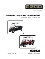 Ezgo EXPRESS L6 2012 Technician'S Repair And Service Manual preview