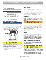 Preview for 14 page of Ezgo EXPRESS L6 2012 Technician'S Repair And Service Manual