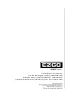 Preview for 64 page of Ezgo SHUTTLE 4 Owner'S Manual And Service Manual