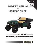 Ezgo ST 400 48V Owner'S Manual & Service Manual preview