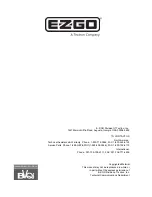 Предварительный просмотр 55 страницы Ezgo ST 400 48V Owner'S Manual & Service Manual