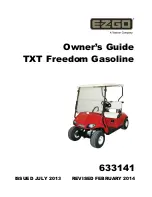 Ezgo TXT FLEET GOLF CAR Owner'S Manual preview