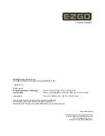 Предварительный просмотр 56 страницы Ezgo TXT FLEET GOLF CAR Owner'S Manual