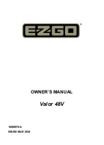 Ezgo Valor Owner'S Manual preview