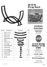 Предварительный просмотр 1 страницы EZGOAL 21218 Installation Instructions