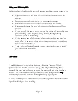 Preview for 9 page of EZiCaddy EZi-3 User Manual