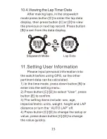 Preview for 18 page of Ezon m031-2 Operation & Instruction Manual