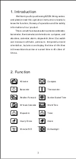 Preview for 41 page of Ezon Professional Hiking H001 Operation & Instruction Manual