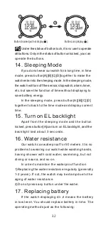 Preview for 72 page of Ezon Professional Hiking H001 Operation & Instruction Manual