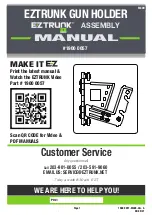 Предварительный просмотр 1 страницы EZTRUNK 1900 0057 Assembly Manual