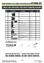 Предварительный просмотр 2 страницы EZTRUNK 1900 0057 Assembly Manual