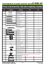 Предварительный просмотр 2 страницы EZTRUNK 1900 0072 Assembly Manual