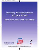 Предварительный просмотр 1 страницы EZTURNER EZ 29 Operating Instructions Manual