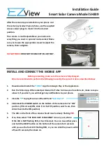 Предварительный просмотр 3 страницы EZView SH339 Installation Manual