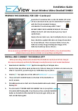 Preview for 4 page of EZView SH343 Installation Manual