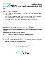 Предварительный просмотр 9 страницы EZView SH343 Installation Manual