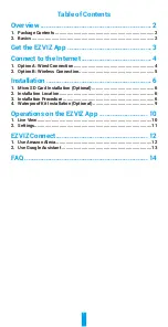 Preview for 2 page of Ezviz CSC8W1H3 Manual