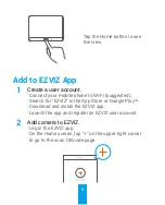 Preview for 12 page of Ezviz DP1C Quick Start Manual