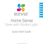 Предварительный просмотр 1 страницы Ezviz Home Sense Quick Start Manual