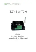 EZY SWITCH SMS-4 Installation Manual предпросмотр