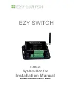 EZY SWITCH SMS-8 Installation Manual предпросмотр