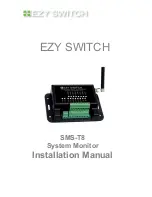 EZY SWITCH SMS-T8 Installation Manual предпросмотр