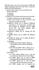 Preview for 89 page of Ezze Mobile Tech SL900 Manual