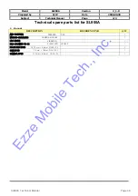 Предварительный просмотр 116 страницы EZZE SL900A Technical Manual