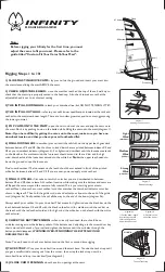 Предварительный просмотр 1 страницы EZZY SAILS Infinity 2010 Rigging Manual