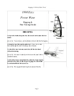 Предварительный просмотр 1 страницы EZZY SAILS Power Wave 1998 Rigging & Fine Tuning Manual