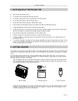 Preview for 3 page of f.a.l SIRIO II ARGB Instruction Manual