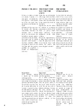 Предварительный просмотр 6 страницы F.Bertazzoni LA GERMANIA F650 Installation - Use - Maintenance