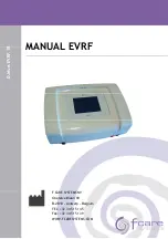 Preview for 1 page of F Care Systems EVRF Manual