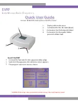 F Care Systems EVRF Quick User Manual preview