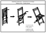 Предварительный просмотр 2 страницы F. CORRIVEAU INTERNATIONAL Kreta KD bistro 3 pcs set Assembly Instruction