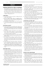 Preview for 8 page of F.F. Group 42 405 Original Instructions Manual