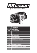 F.F. Group 42924 Original Instructions Manual preview