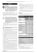 Предварительный просмотр 4 страницы F.F. Group 42927 Original Instructions Manual