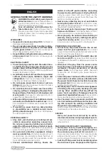 Preview for 6 page of F.F. Group 43 28 Original Instructions Manual