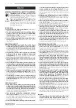 Preview for 8 page of F.F. Group 43 281 Original Instructions Manual